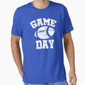 Distressed Football Game Day College Or T-Shirt - Novelty Apparel Unisex - T-Shirt, Sweatshirt, Hoodie