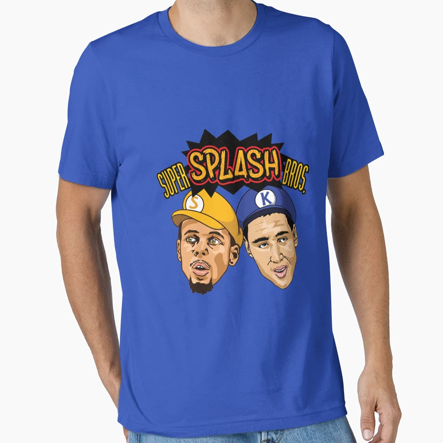 Steph Curry Klay Thompson Super T-Shirt - Fun Novelty Design for Adults - T-Shirt, Sweatshirt, Hoodie