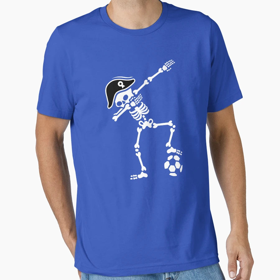 France Dab Dabbing Skeleton Soccer T-Shirt - Unique Graphic Men Women - T-Shirt, Sweatshirt, Hoodie