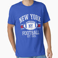 New York Football Team Ny Giants T-Shirt - Custom Art Print Unisex - T-Shirt, Sweatshirt, Hoodie