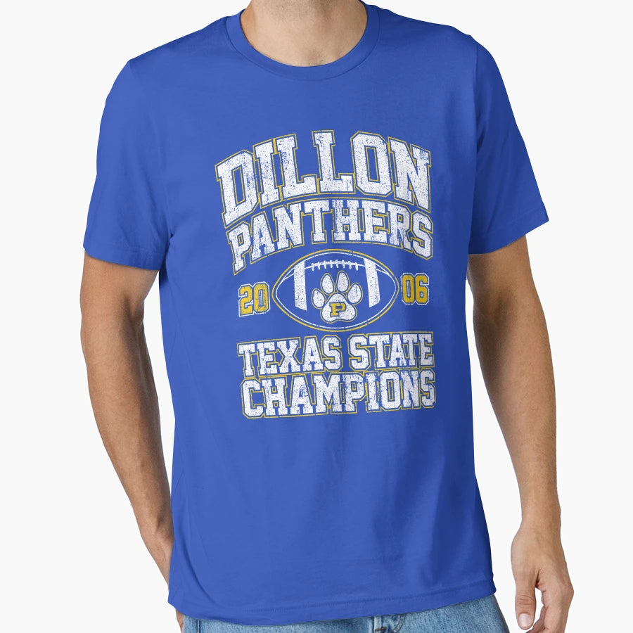 Dillon Panthers Texas State Champions T-Shirt - Custom Art Print Men Women - T-Shirt, Sweatshirt, Hoodie