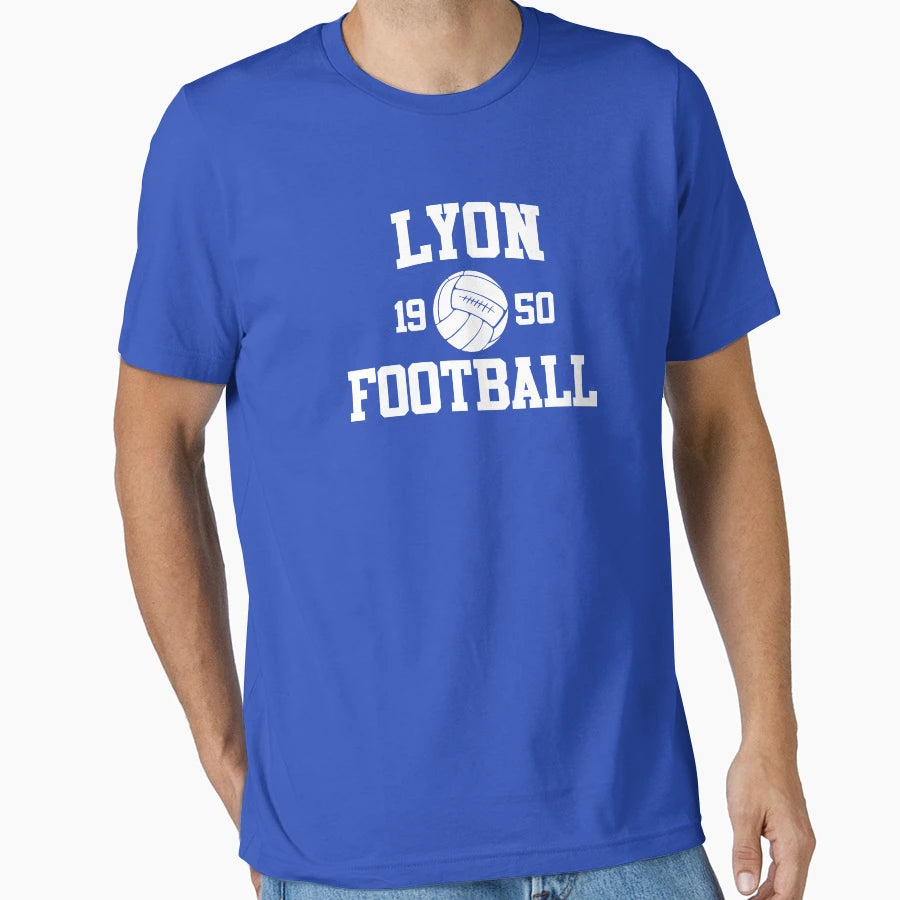 Lyon Football Athletic College 2 T-Shirt - Casual Everyday Wear Unisex - T-Shirt, Sweatshirt, Hoodie