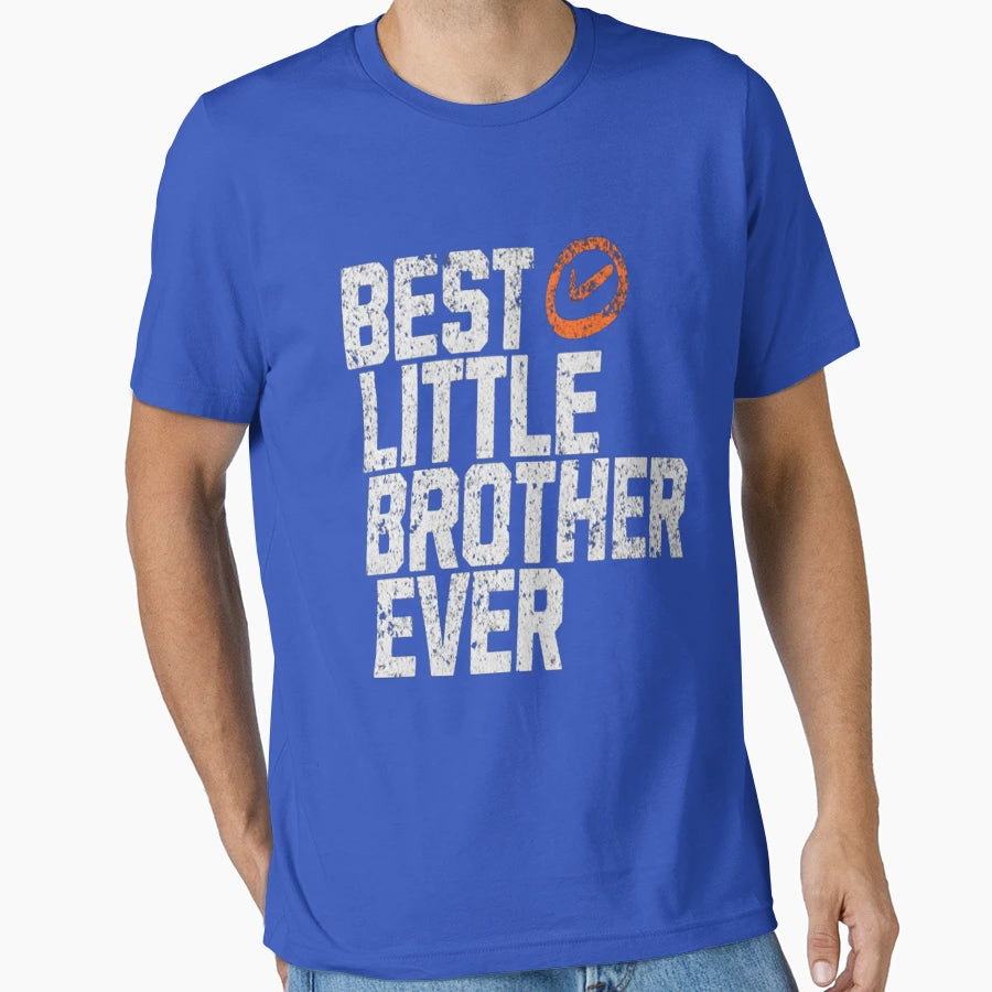 Best Little Brother Ever Little Sibling T-Shirt - Minimalist Print Unisex - T-Shirt, Sweatshirt, Hoodie