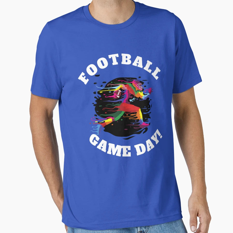 American Football Ready Game Day T-Shirt - Trendy Graphic for Adults - T-Shirt, Sweatshirt, Hoodie