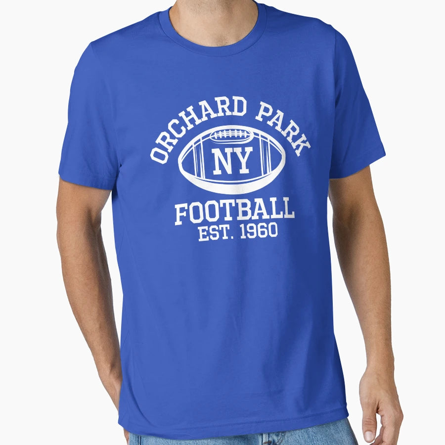 Orchard Park New York Football Team T-Shirt - Aesthetic Graphic for Adults - T-Shirt, Sweatshirt, Hoodie