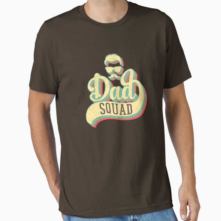 Dad Squad T-Shirt - Graphic Print Unisex - T-Shirt, Sweatshirt, Hoodie