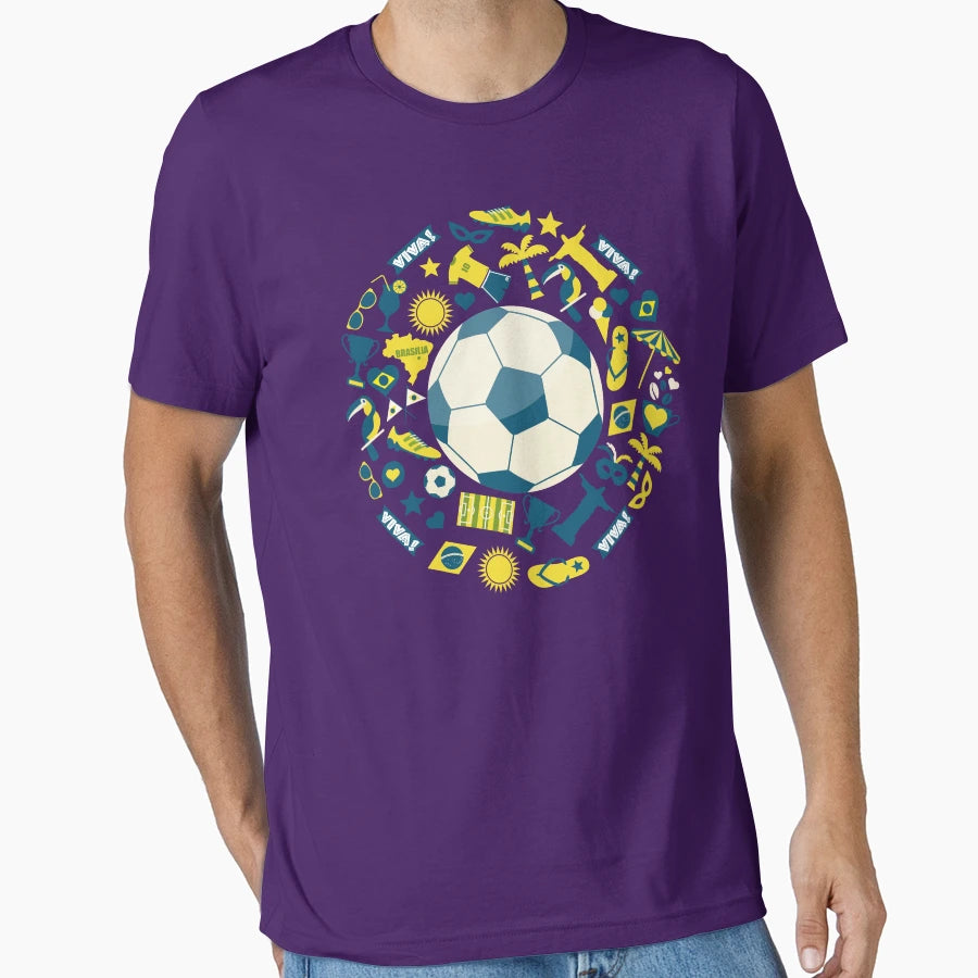 Soccer T-Shirt - Trendy Graphic for Adults - T-Shirt, Sweatshirt, Hoodie