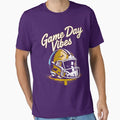 Game Day Vibes Football T-Shirt - Aesthetic Graphic Men Women - T-Shirt, Sweatshirt, Hoodie