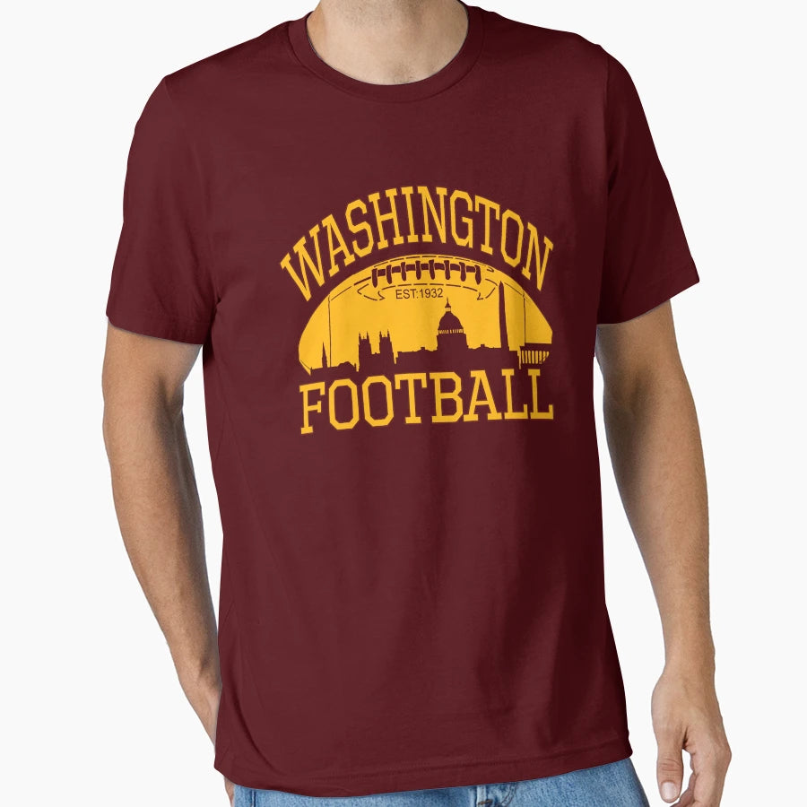 Washington Football Team Sport T-Shirt - Unique Graphic Unisex - T-Shirt, Sweatshirt, Hoodie