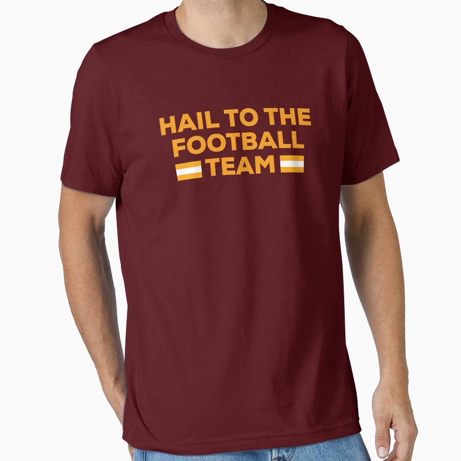 Hail To Football Team T-Shirt - Custom Art Print Men Women - T-Shirt, Sweatshirt, Hoodie