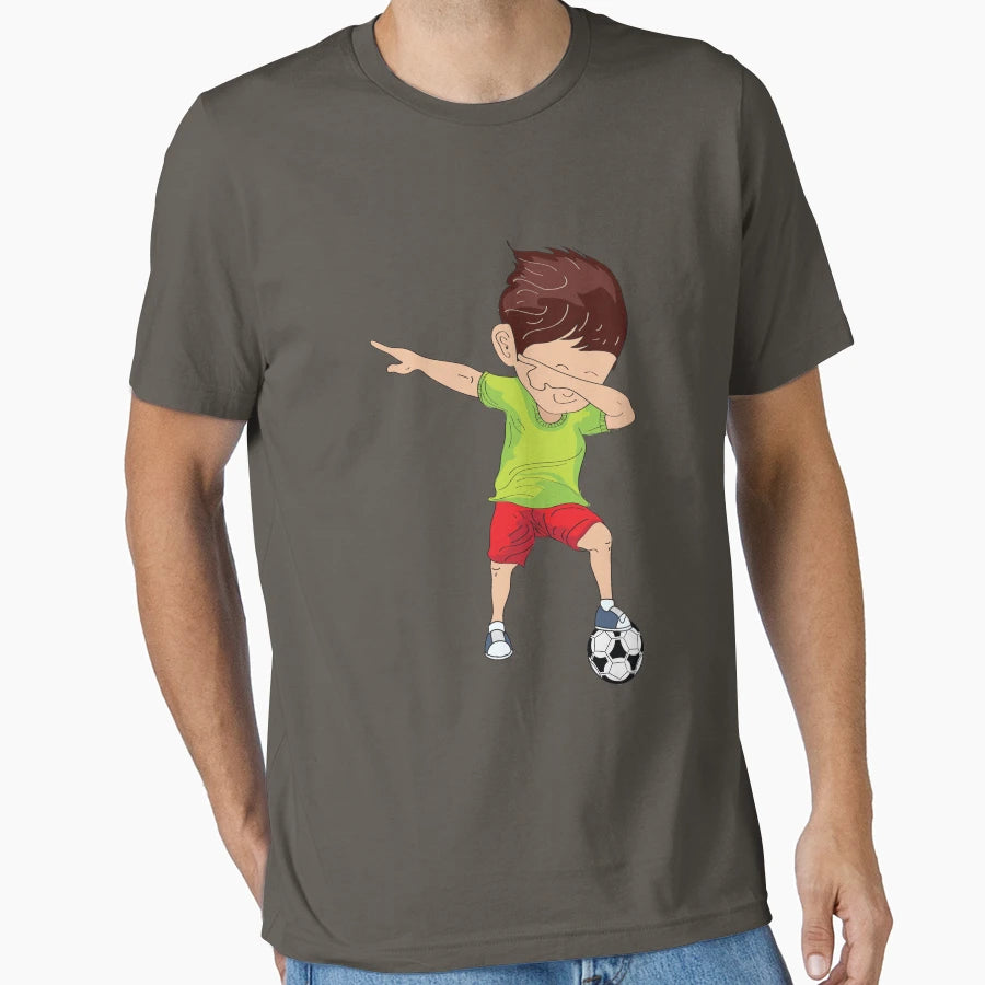 Dabbing Dab Dance Soccer T-Shirt - Streetwear Style Men Women - T-Shirt, Sweatshirt, Hoodie