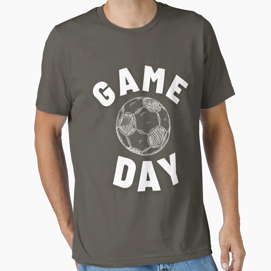Game Day Soccer Mom T-Shirt - Graphic Print Men Women - T-Shirt, Sweatshirt, Hoodie