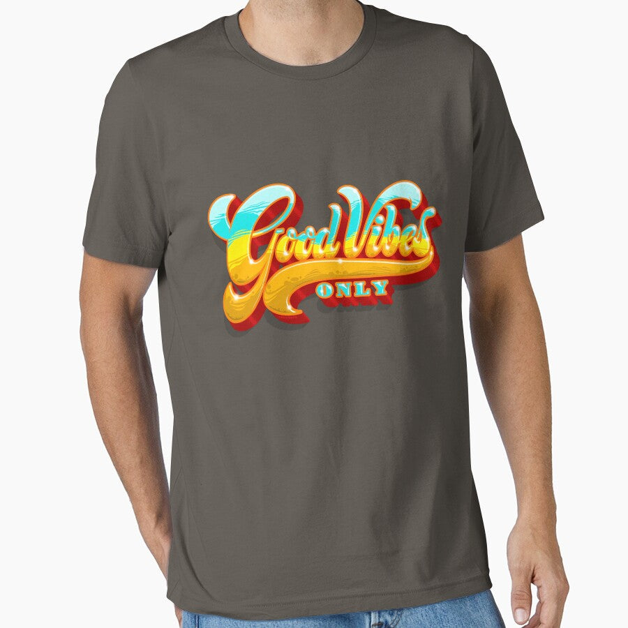 Good Vibes Only by trev4000 - Adult & Kids T-Shirts, Sweatshirts & Hoodies apparel design preview 1