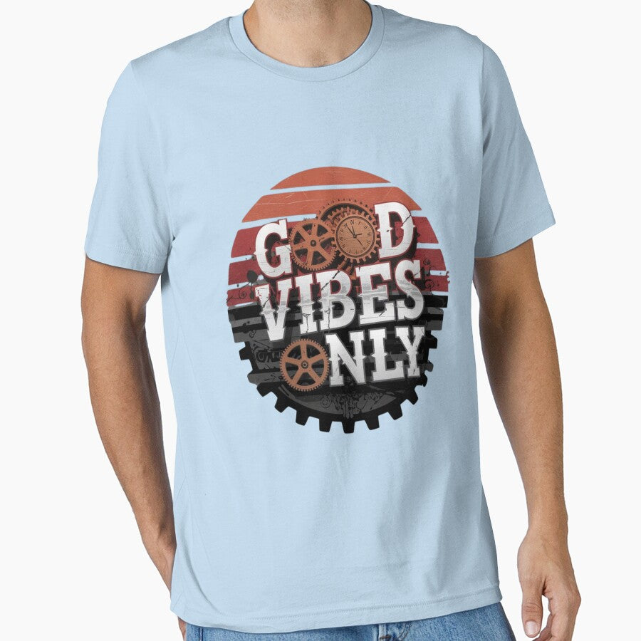 Good Vibes Only by artchic4you - Adult & Kids T-Shirts, Sweatshirts & Hoodies apparel design preview 1