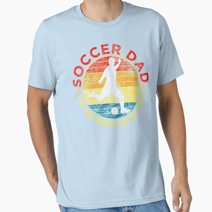 Soccer Dad Logo T-Shirt - Minimalist Print for Adults - T-Shirt, Sweatshirt, Hoodie