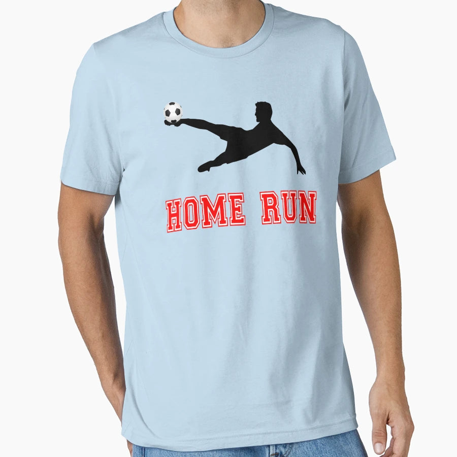 Home Run Soccer T-Shirt - Minimalist Print Unisex - T-Shirt, Sweatshirt, Hoodie