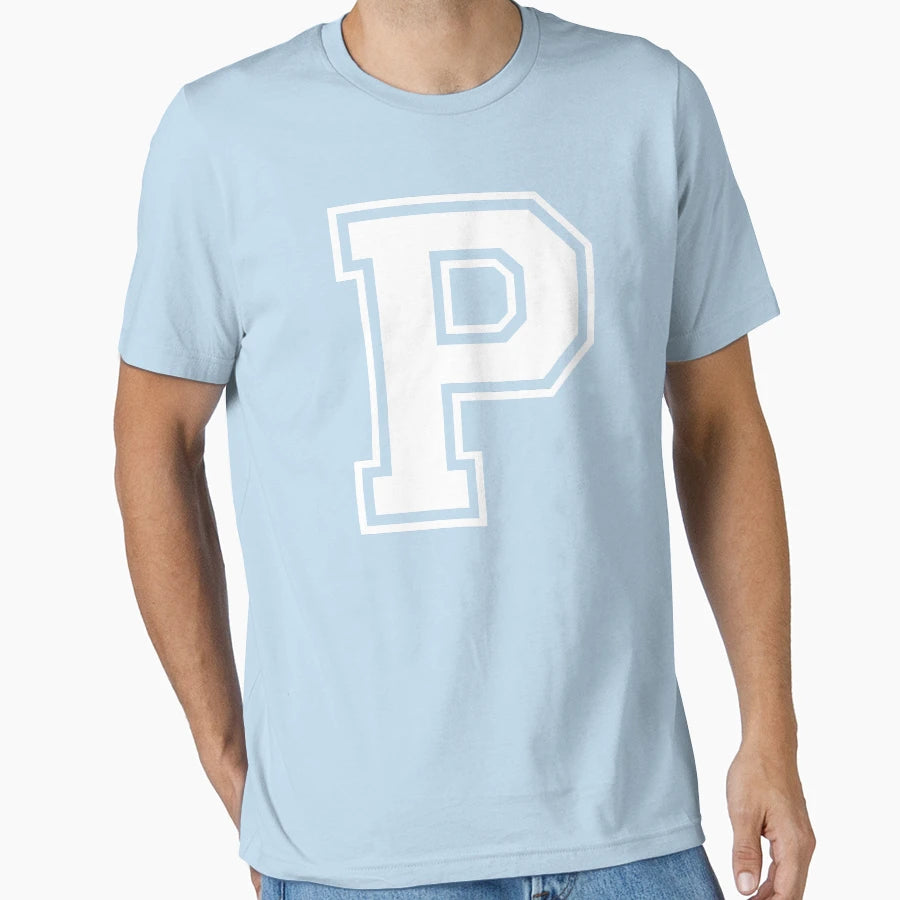 Letter P Alphabet T-Shirt - Unique Graphic for Adults - T-Shirt, Sweatshirt, Hoodie