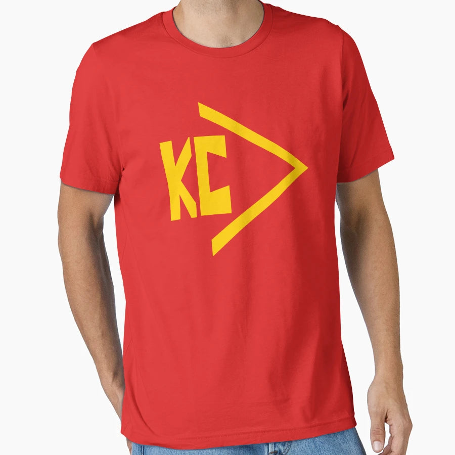 Kansas City Greater Than Football T-Shirt - Novelty Apparel for Adults - T-Shirt, Sweatshirt, Hoodie