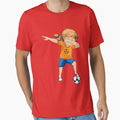 Dabbing Dab Dance Soccer T-Shirt - Unique Graphic Unisex - T-Shirt, Sweatshirt, Hoodie