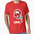 Unlv Rebels Tecmo Super Bowl T-Shirt - Minimalist Print for Adults - T-Shirt, Sweatshirt, Hoodie