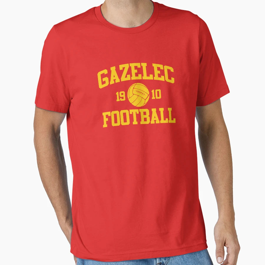 Gazelec Football Athletic College 2 T-Shirt - Minimalist Print for Adults - T-Shirt, Sweatshirt, Hoodie