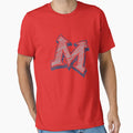 Miller M Grey Navy T-Shirt - Trendy Graphic Unisex - T-Shirt, Sweatshirt, Hoodie