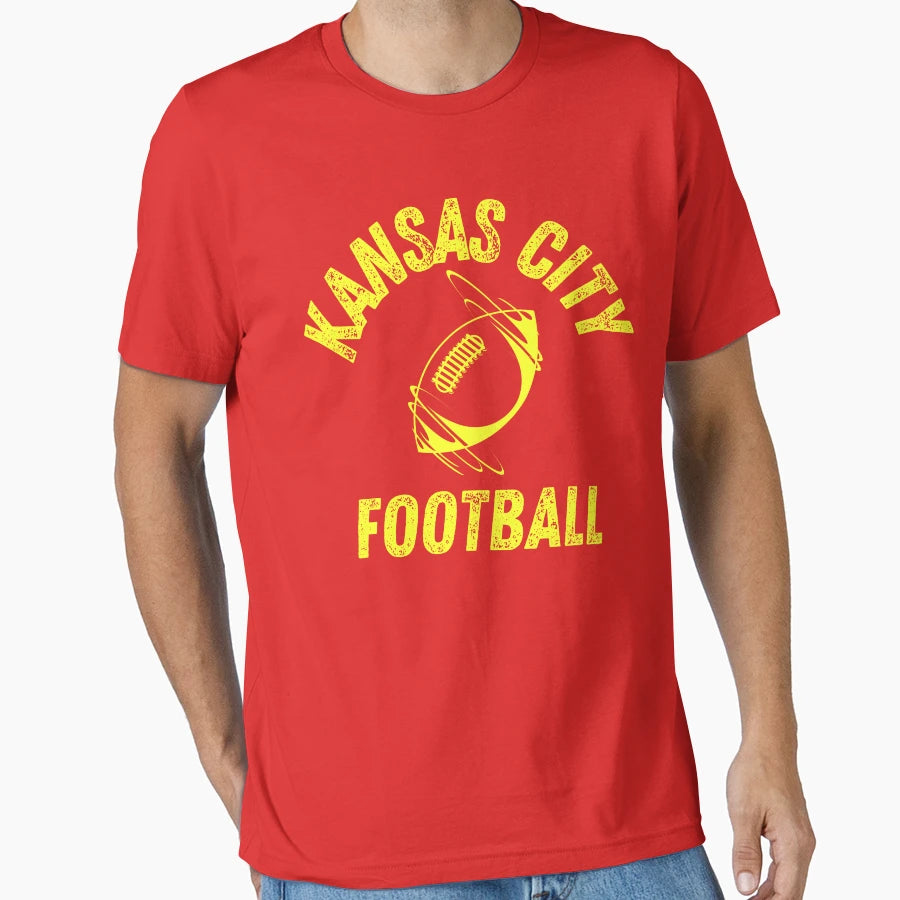 Kansas City Football Gifts Kansas City T-Shirt - Trendy Graphic Unisex - T-Shirt, Sweatshirt, Hoodie
