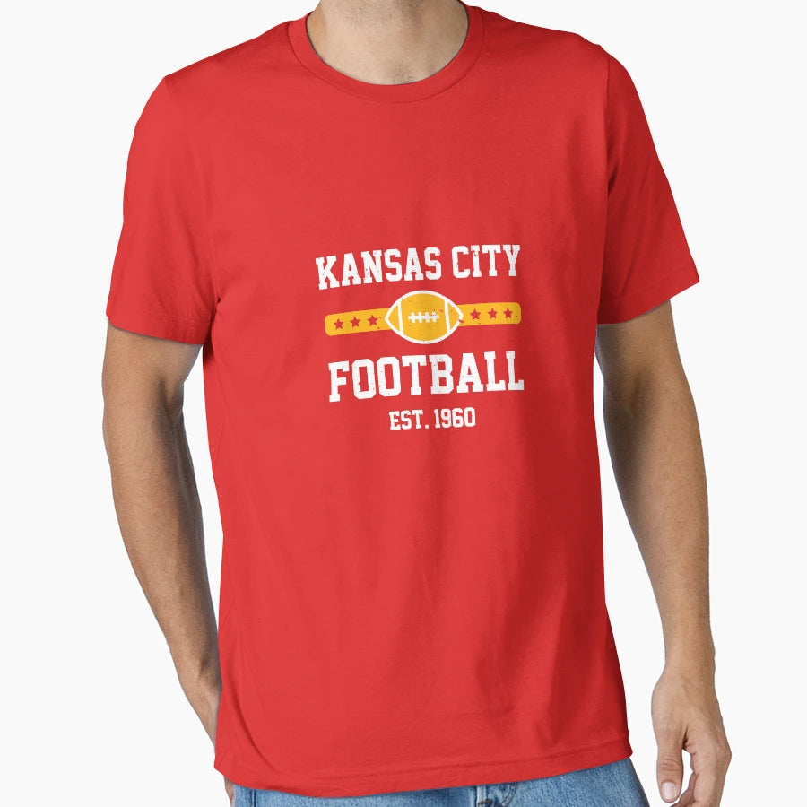 Kansas City Football American Football T-Shirt - Trendy Graphic Unisex - T-Shirt, Sweatshirt, Hoodie