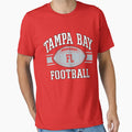 Tampa Bay Football Team Grey White Art T-Shirt - Unique Graphic for Adults - T-Shirt, Sweatshirt, Hoodie