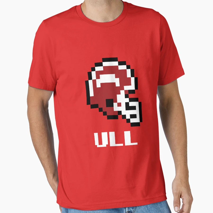 Louisiana Ragin Cajuns Tecmo Super Bowl T-Shirt - Aesthetic Graphic Unisex - T-Shirt, Sweatshirt, Hoodie