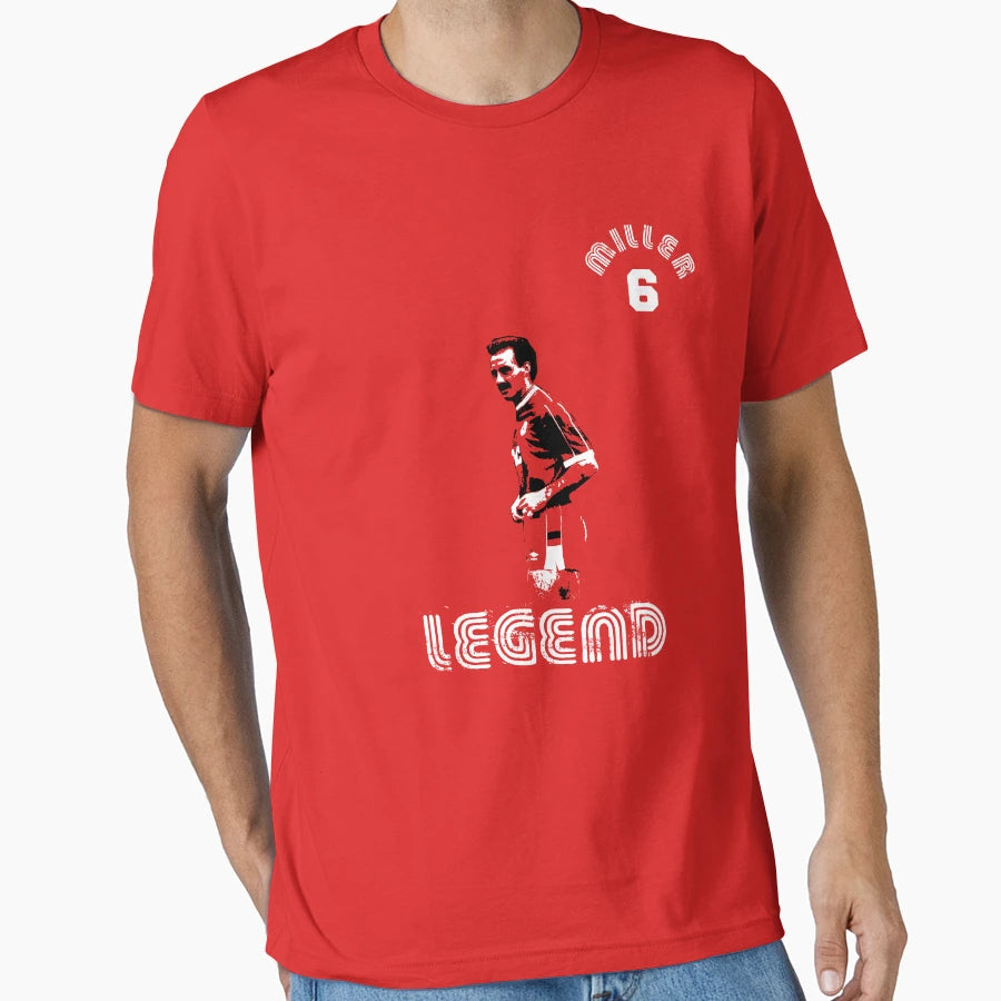 Aberdeen Legend Willie Miller T-Shirt - Aesthetic Graphic Unisex - T-Shirt, Sweatshirt, Hoodie