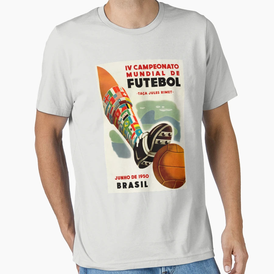 World Cup 1950 Brazil T-Shirt - Fun Novelty Design Unisex - T-Shirt, Sweatshirt, Hoodie
