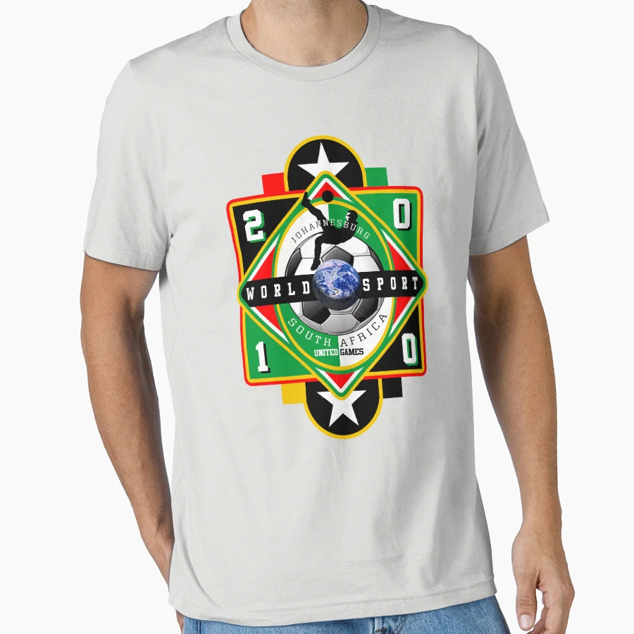 World Soccer Cup 2010 T-Shirt - Fun Novelty Design Unisex - T-Shirt, Sweatshirt, Hoodie