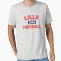 Lille Football Athletic College 1 Gray T-Shirt - Novelty Apparel Unisex - T-Shirt, Sweatshirt, Hoodie