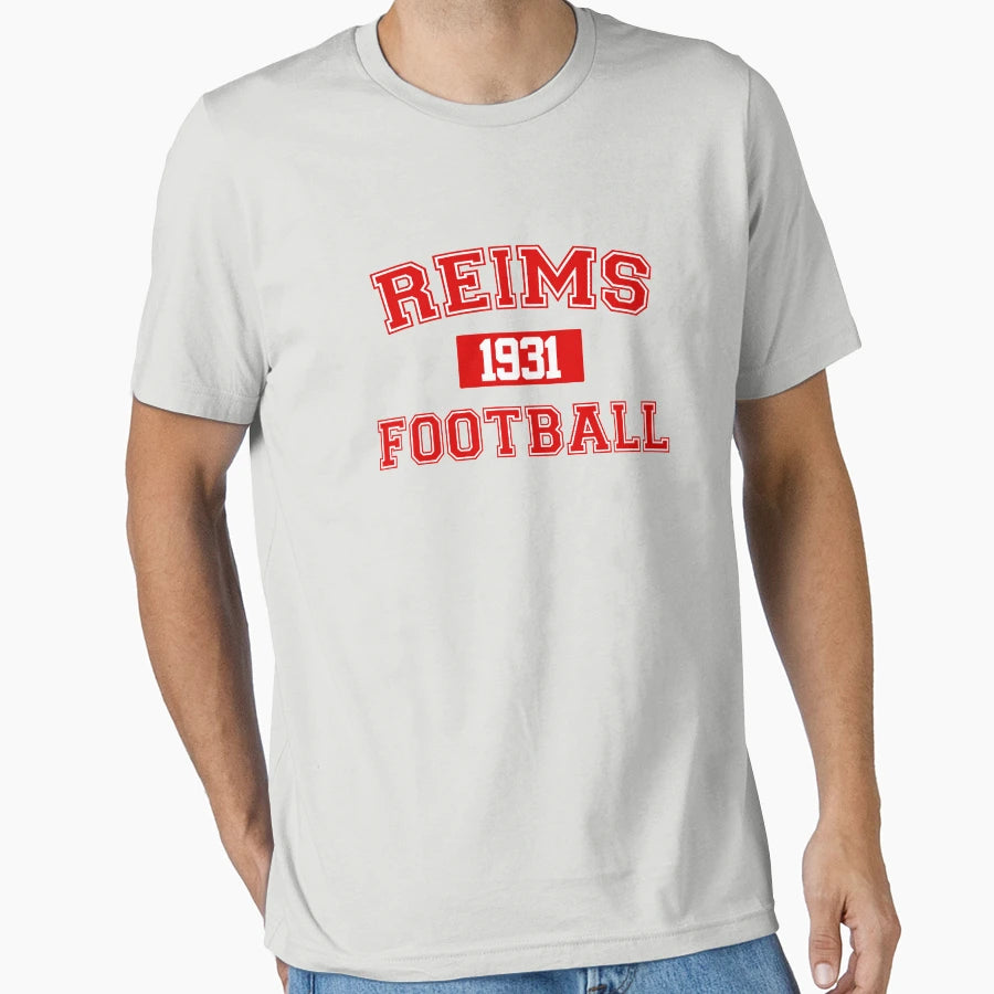 Reims Football Athletic College 1 T-Shirt - Fun Novelty Design for Adults - T-Shirt, Sweatshirt, Hoodie