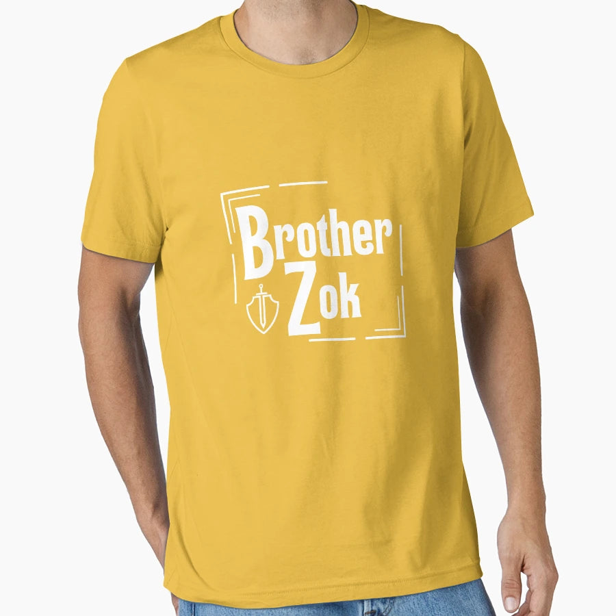 Brother Zok Typography T-Shirt - Custom Art Print Unisex - T-Shirt, Sweatshirt, Hoodie