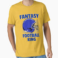 Fantasy Football King T-Shirt - Fun Novelty Design for Adults - T-Shirt, Sweatshirt, Hoodie