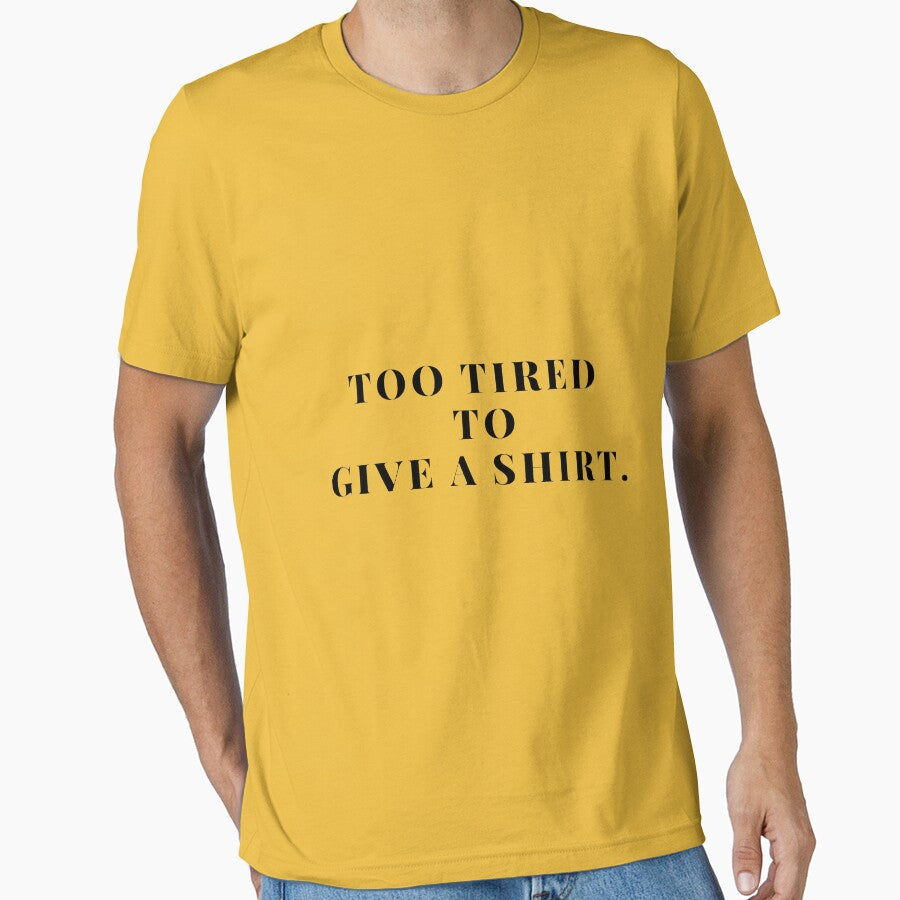 Candid Admission of Exhaustion in Bold Lettering by - Adult & Kids T-Shirts, Sweatshirts & Hoodies apparel design preview 1