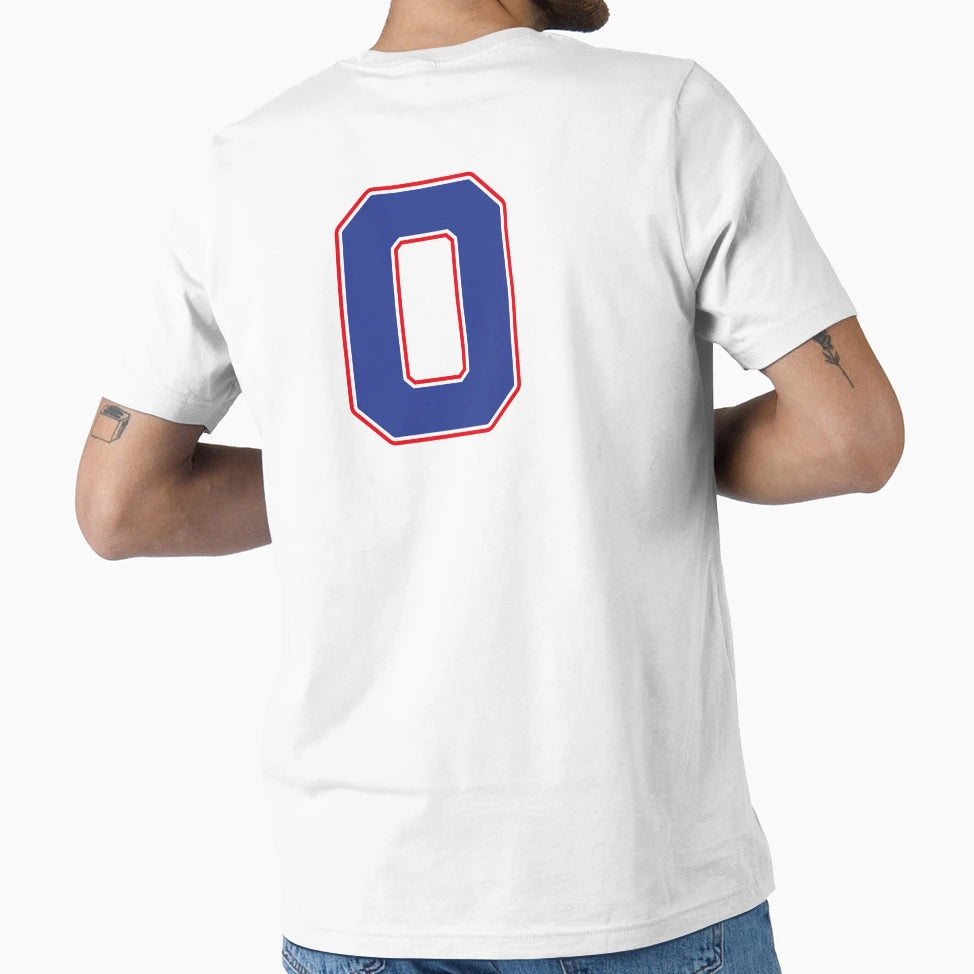 Jersey Number 0 Player Number Zero T-Shirt - Novelty Apparel Men Women - T-Shirt, Sweatshirt, Hoodie