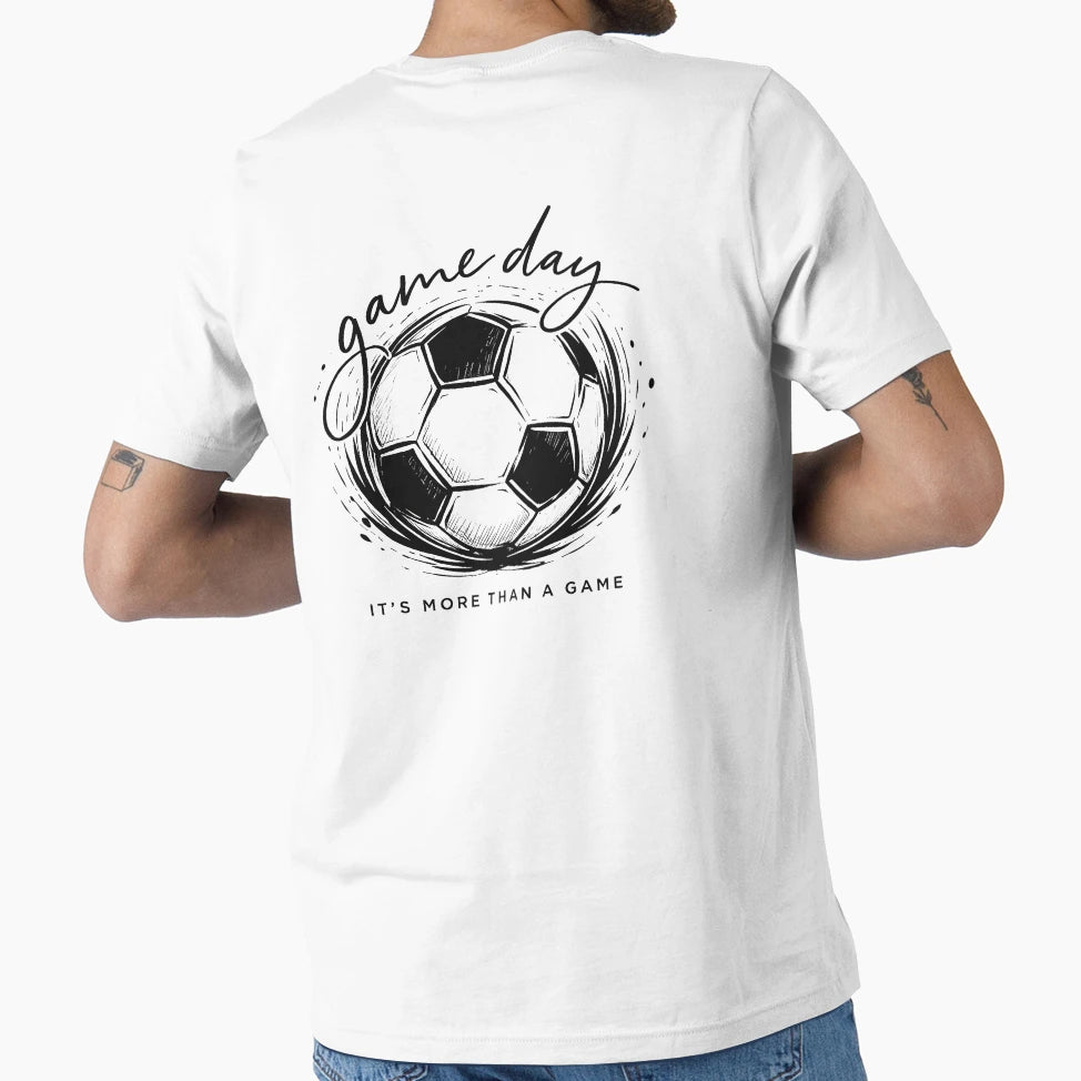 Soccer Game Day Its More Than Game T-Shirt - Fun Novelty Design for Adults - T-Shirt, Sweatshirt, Hoodie