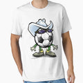 Soccer Cowboy T-Shirt - Custom Art Print for Adults - T-Shirt, Sweatshirt, Hoodie