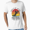 Jesus Is My Savior Football Is My T-Shirt - Graphic Print for Adults - T-Shirt, Sweatshirt, Hoodie