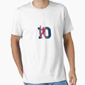 Drake Logo Blue Red T-Shirt - Casual Everyday Wear for Adults - T-Shirt, Sweatshirt, Hoodie