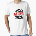 Class 2026 Football Graduation T-Shirt - Custom Art Print for Adults - T-Shirt, Sweatshirt, Hoodie