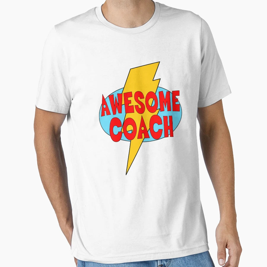 Awesome Coach Captain Awesome Best Coach T-Shirt - Streetwear Style Unisex - T-Shirt, Sweatshirt, Hoodie