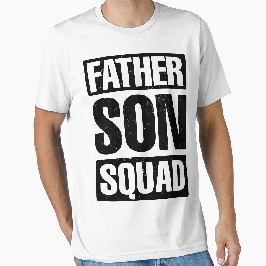 Father Son Squad Casual Shirts To T-Shirt - Streetwear Style for Adults - T-Shirt, Sweatshirt, Hoodie