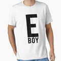 E T-Shirt - Minimalist Print Men Women - T-Shirt, Sweatshirt, Hoodie