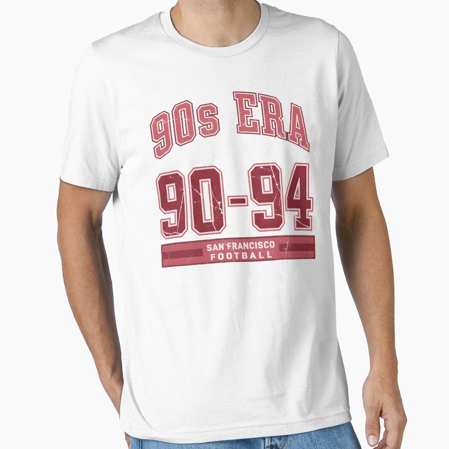 San Francisco Football 90S Era 1990 1994 T-Shirt - Trendy Graphic Unisex - T-Shirt, Sweatshirt, Hoodie