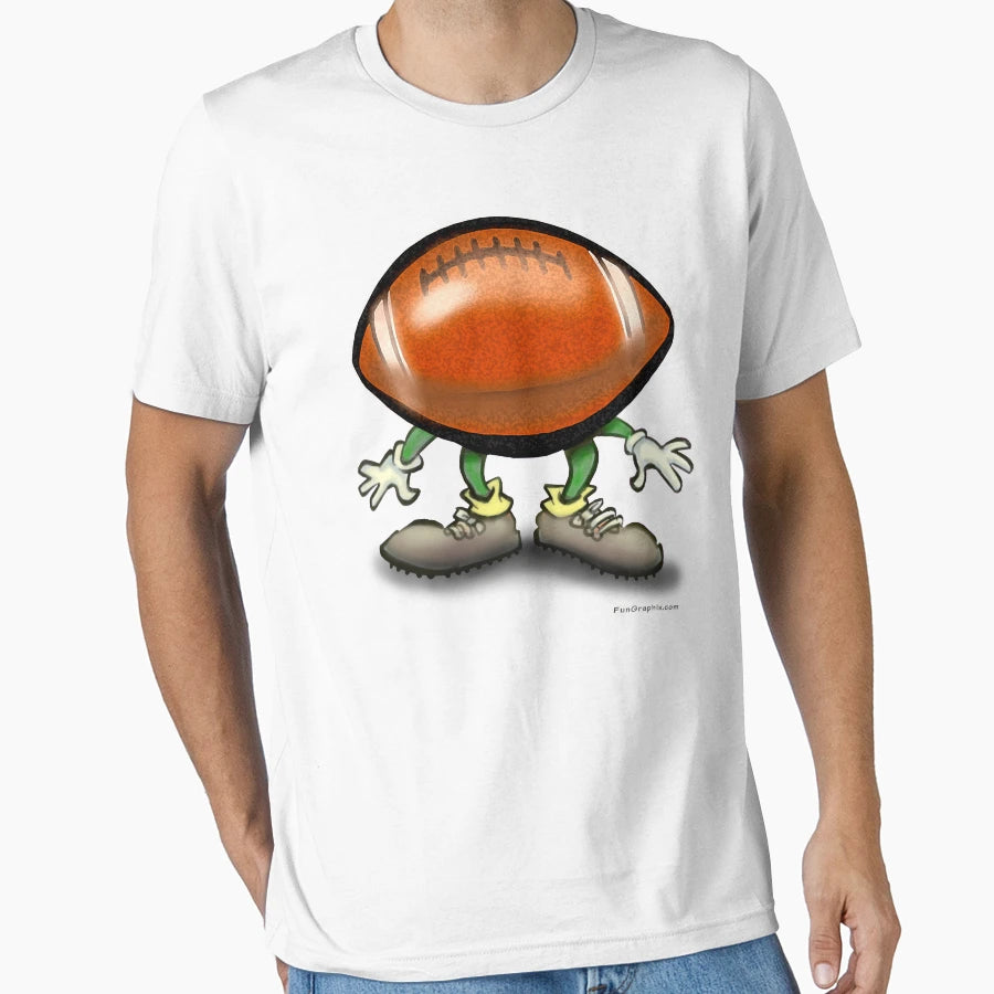 Football T-Shirt - Fun Novelty Design for Adults - T-Shirt, Sweatshirt, Hoodie