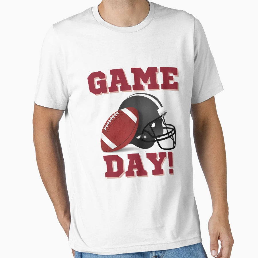Game Day Football Season Funny Ready T-Shirt - Unique Graphic Men Women - T-Shirt, Sweatshirt, Hoodie